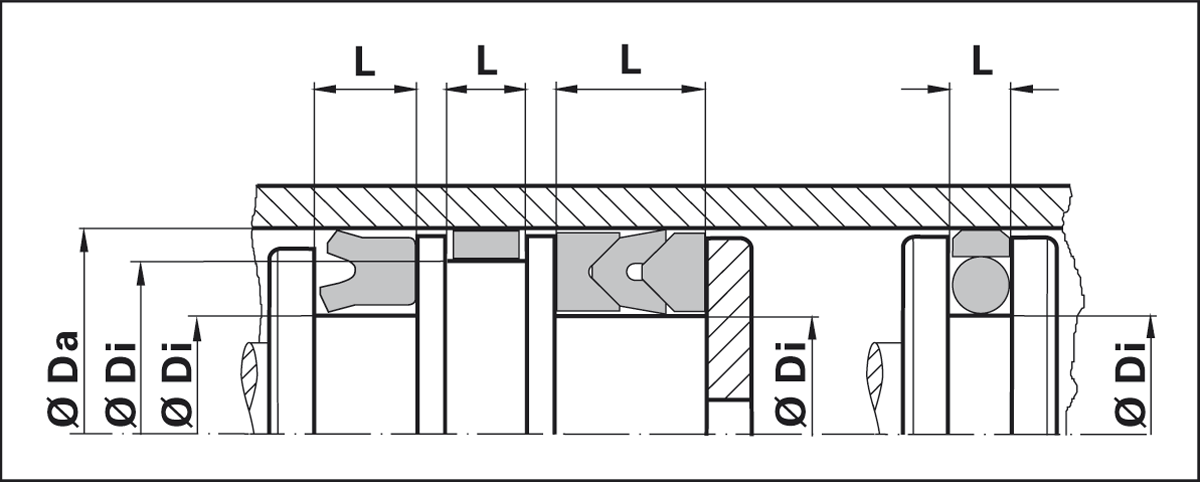 TECHNO-JET Kolben (Einbauräume)