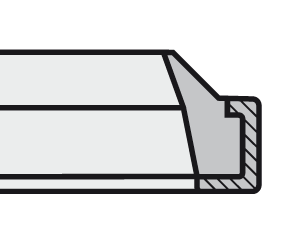 1AM Abstreifer mit Käfig